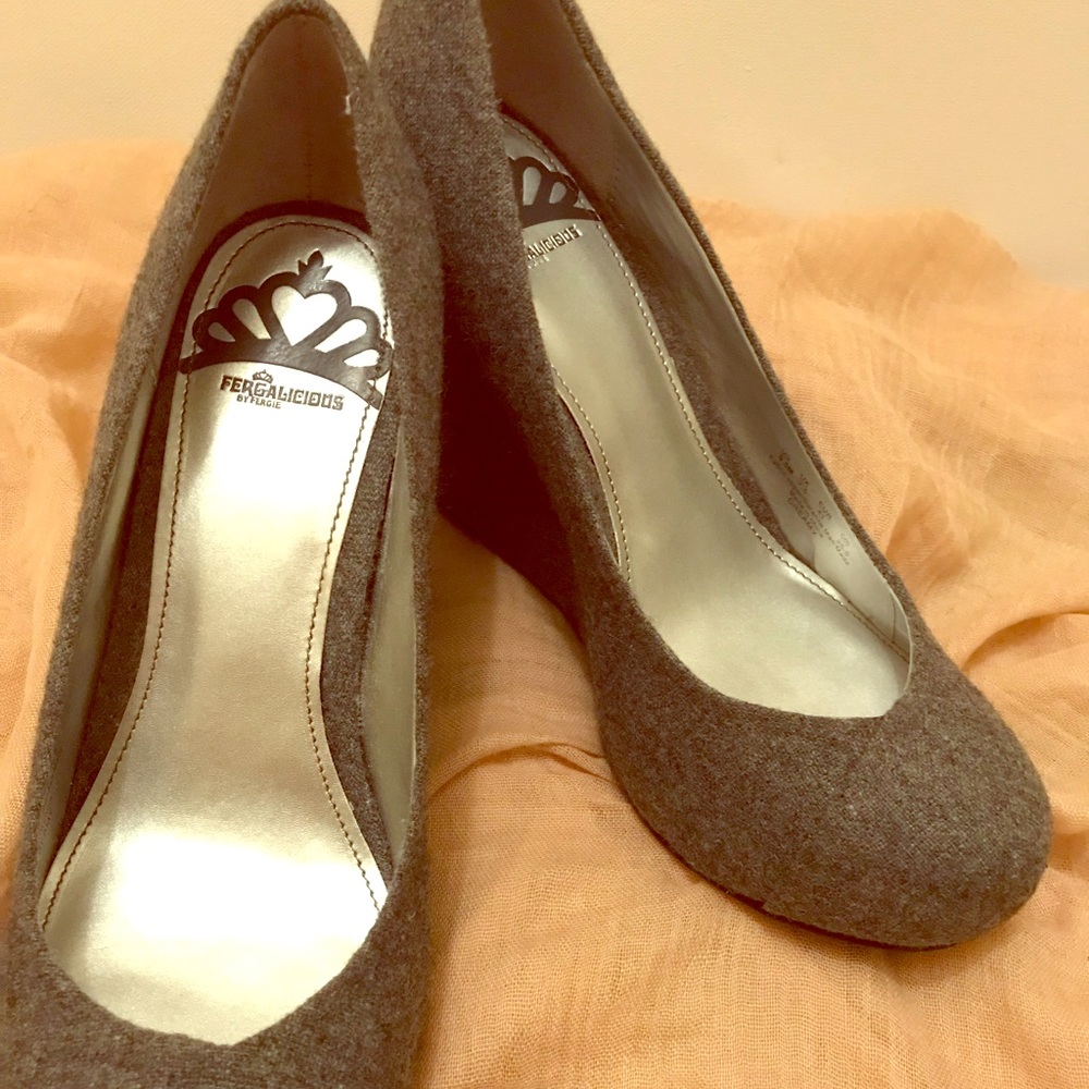 Wool Tweed Wedges